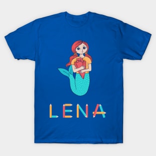 School Enrollment Mermaid Lena T-Shirt